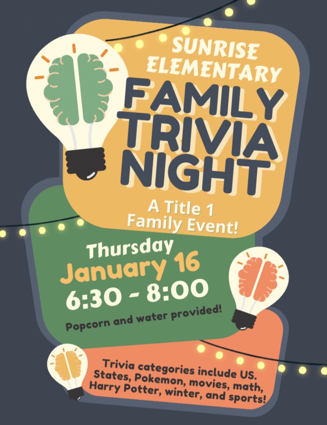 Family Trivia Night